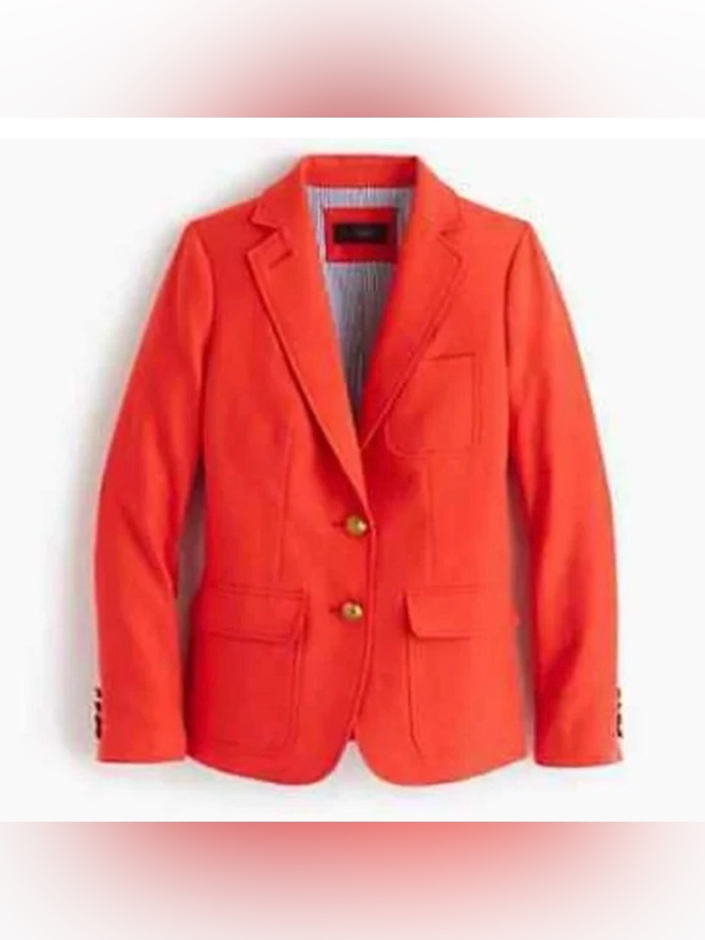 J. Crew 100% Linen Rhodes Blazer, Size 6